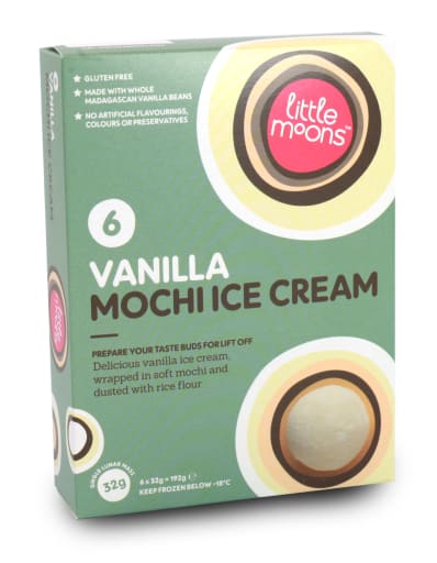 Mochi ice cream Vanilla (6 pcs)