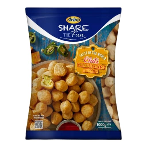 Cheddar Cheese Chili Nugget 1kg
