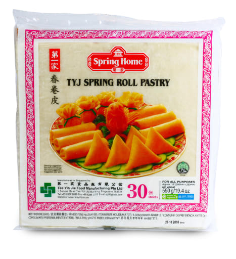 Spring roll Pastry, 12,5x12,5cm - 50 stk pr pk