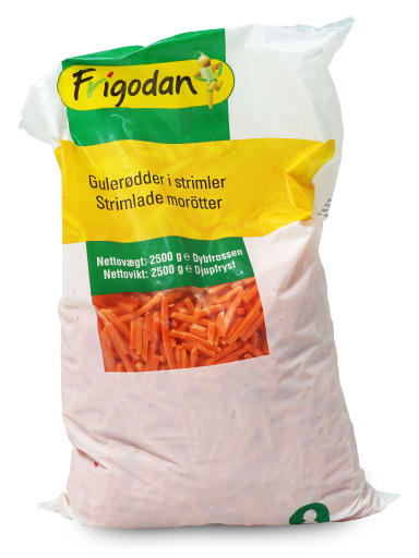 Gulerødder i strimler 2,5kg