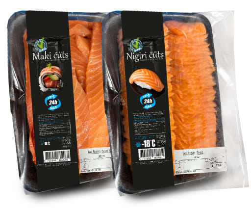 Laks, Nigiri/Maki, Ca 10kg pr ks - FROST, FO