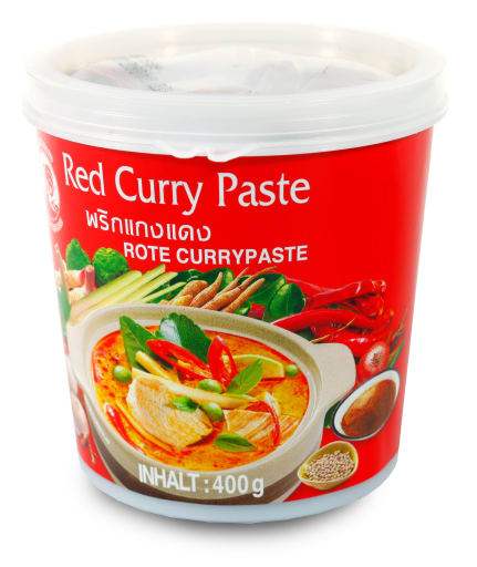 Curry Paste - RED, 400gr pr stk