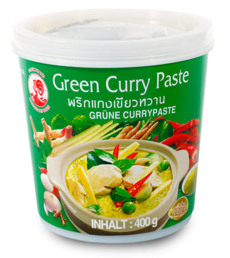 Curry Paste - GREEN, 400gr pr stk