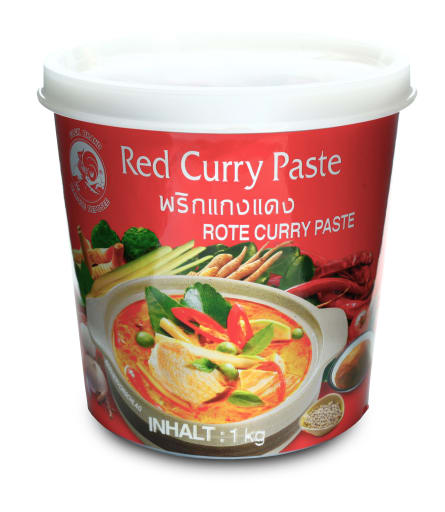 Curry Paste - RED, 1000gr pr stk