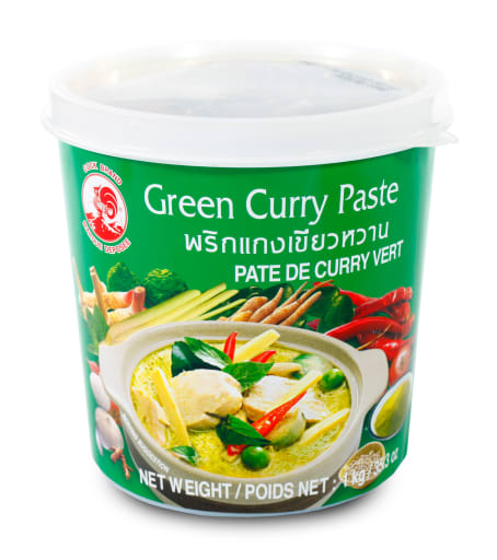 Curry Paste - GREEN, 1000gr pr stk