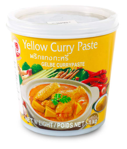 Curry Paste - YELLOW, 1000gr pr stk