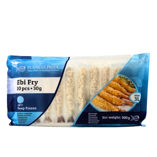 Ebi Fry 3L,  (30gr pr pcs) 10stk pr tray