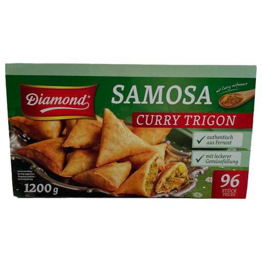 Samosa w/curry (96pcs x 12.5gr) pr pk