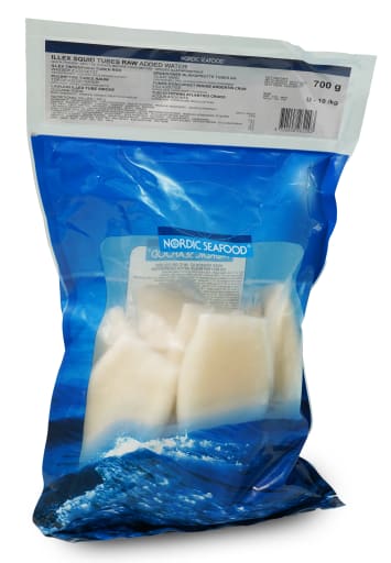 Squid tubes U/10pcs/kg IQF