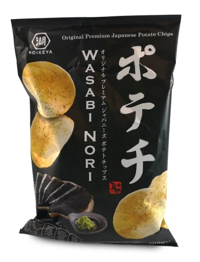 Potato chips with Wasabi Nori, 100gr