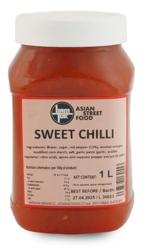 Sweet chili 1 Liter pr stk