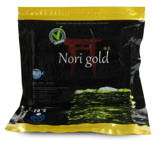 Nori special, 15*18  Gold, FULL-cut, 50pcs pr pk