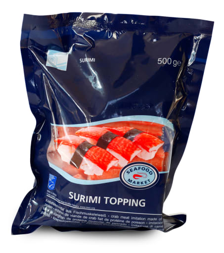 Surimi sushi topping - MSC - 500gr pr pk