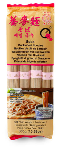 Soba Noodles(boghvedenudler) - 300gr pr pk