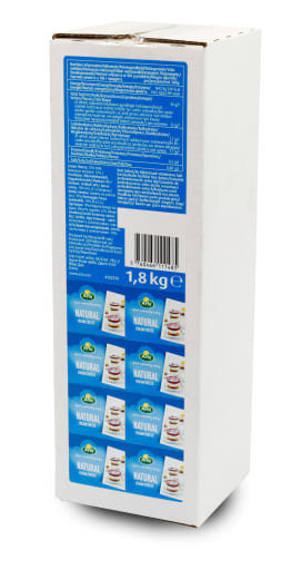 Flødeost naturel, blok, 1,8 kg