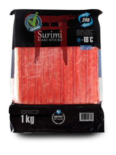 Surimi Maki Sticks, 1kg, MSC red "Original"