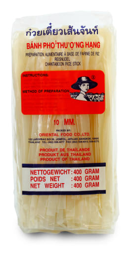 Rice Sticks, 10mm - 400gr pr pk