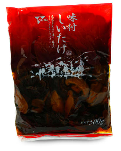 Shiitake topping, pickled - 500g pr pack