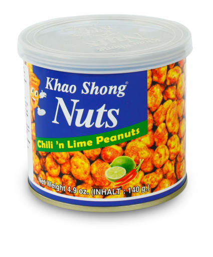 Peanuts - Lime and Chili - 140gr