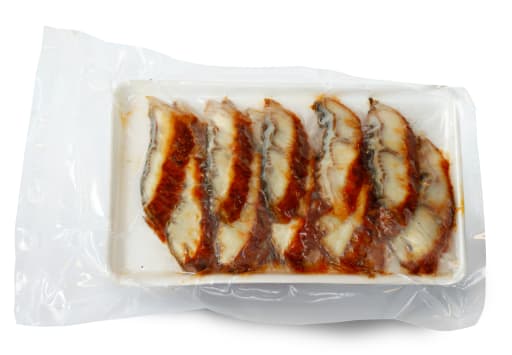 Unagi stekt ål skivad