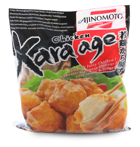 Tori karaage Ajinomoto, Fryst