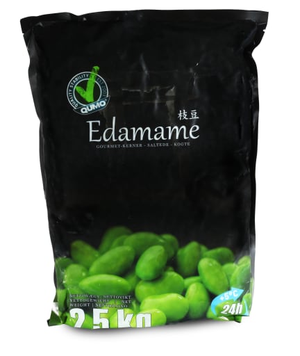 2,5kg Edamame soyabönor utan skal