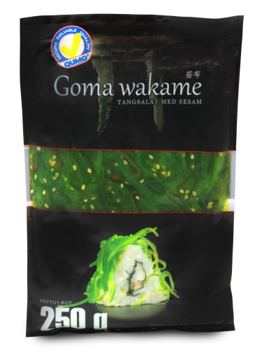 Goma Wakame Sjögrässallad, Qumo, Fryst