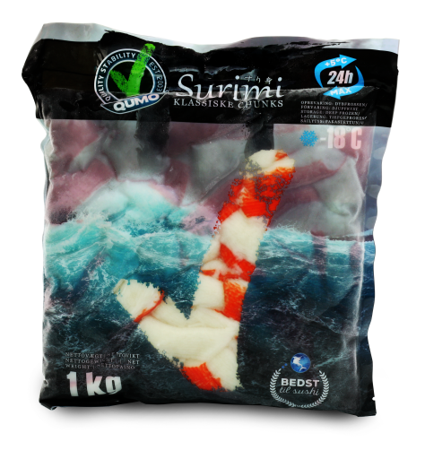 Surimi Chunks Original MSC, Qumo