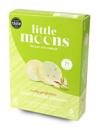 Mochiglass rostade pistasch  - Little moon