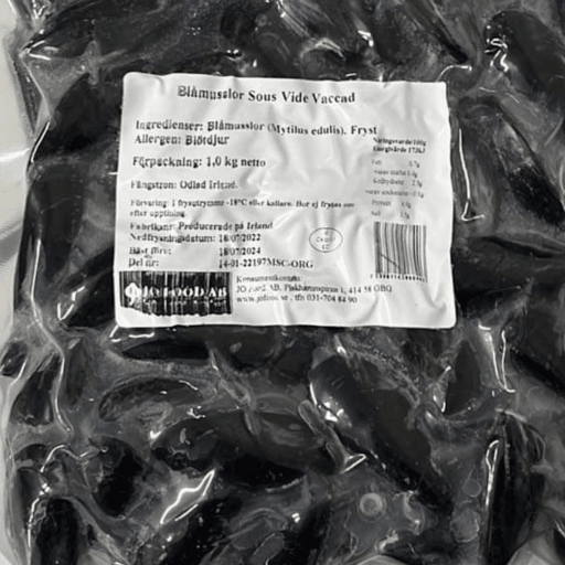 Blåmusslor med skal MSC