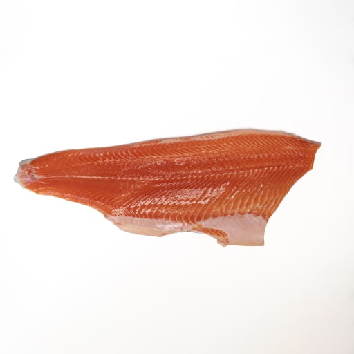 Regnbågsfilé skuren på 0.8-1.8