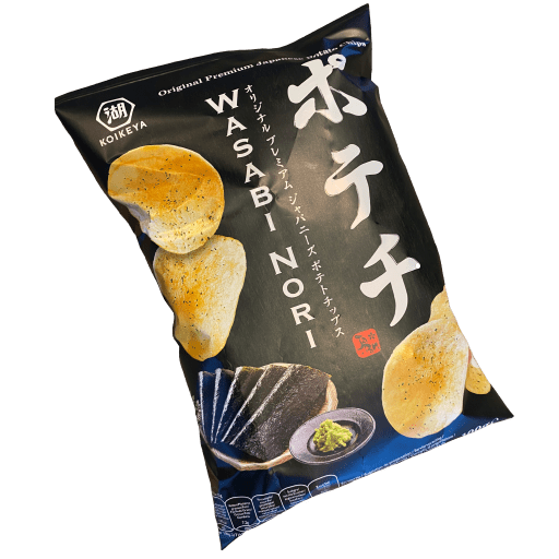 Potatischips med Wasabi Nori