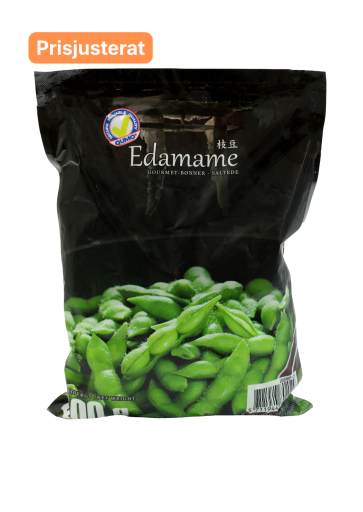 Edamame sojabönor med skal Qumo