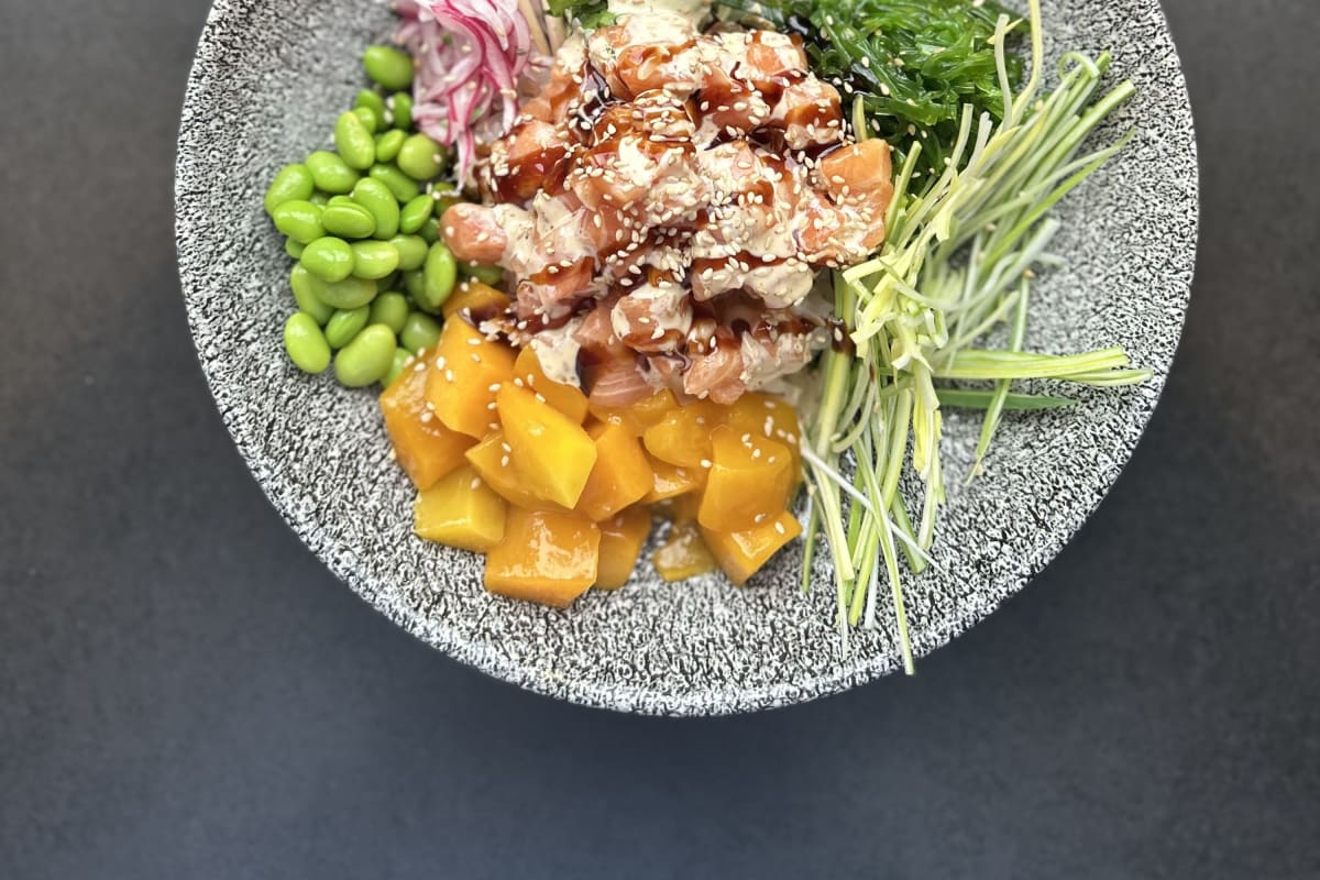 Poké Bowl med lax