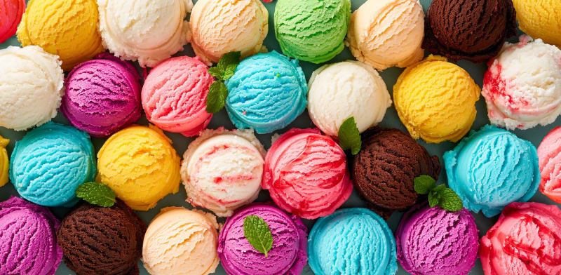Ice cream - We have all flavors in stock now! 🍨