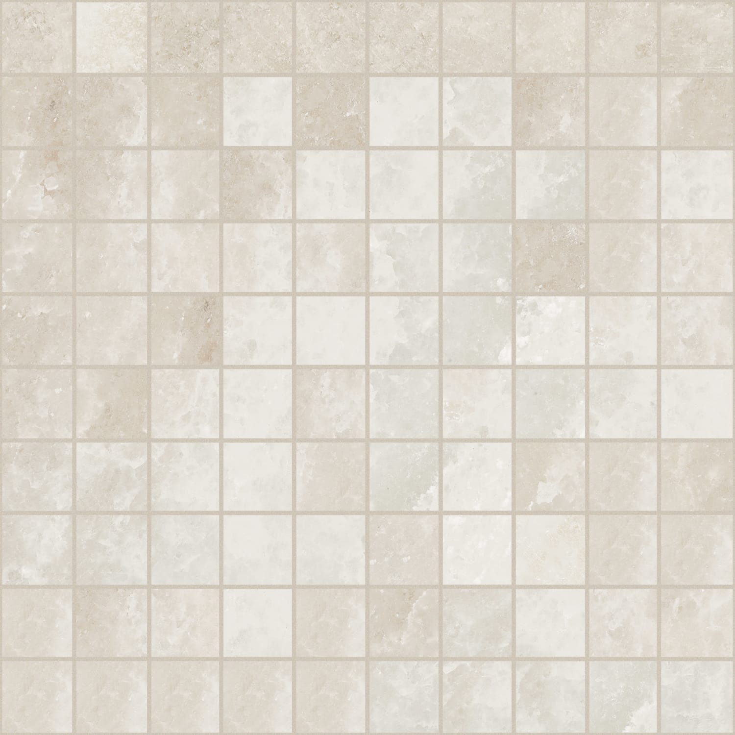 Rock Salt White Gold mosaikkflis