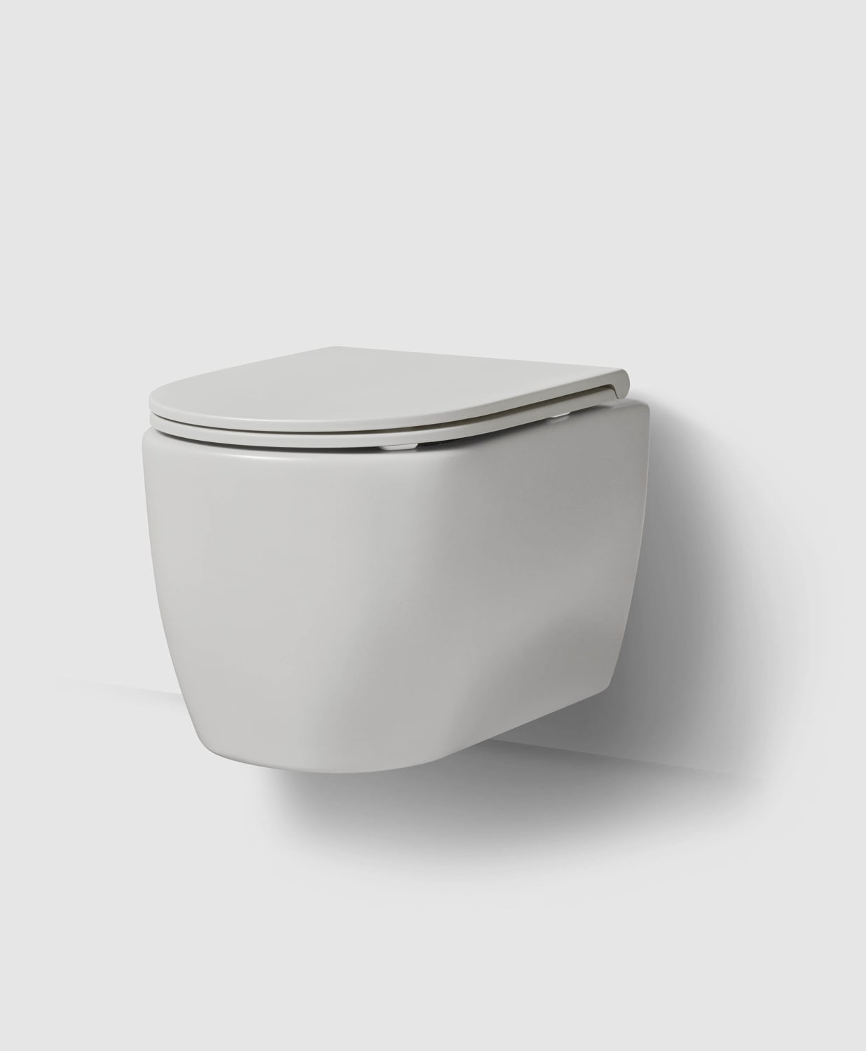Haven WC/2 Vegghengt toalett med sete - matt white