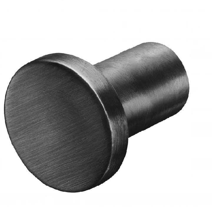 Tapwell TA243 Brushed Black Chrome Håndklekrok 1pk