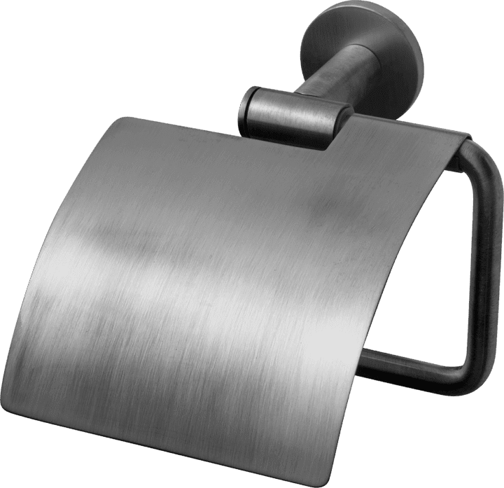 Tapwell TA236 Brushed Black Chrome Toalettpapirholder