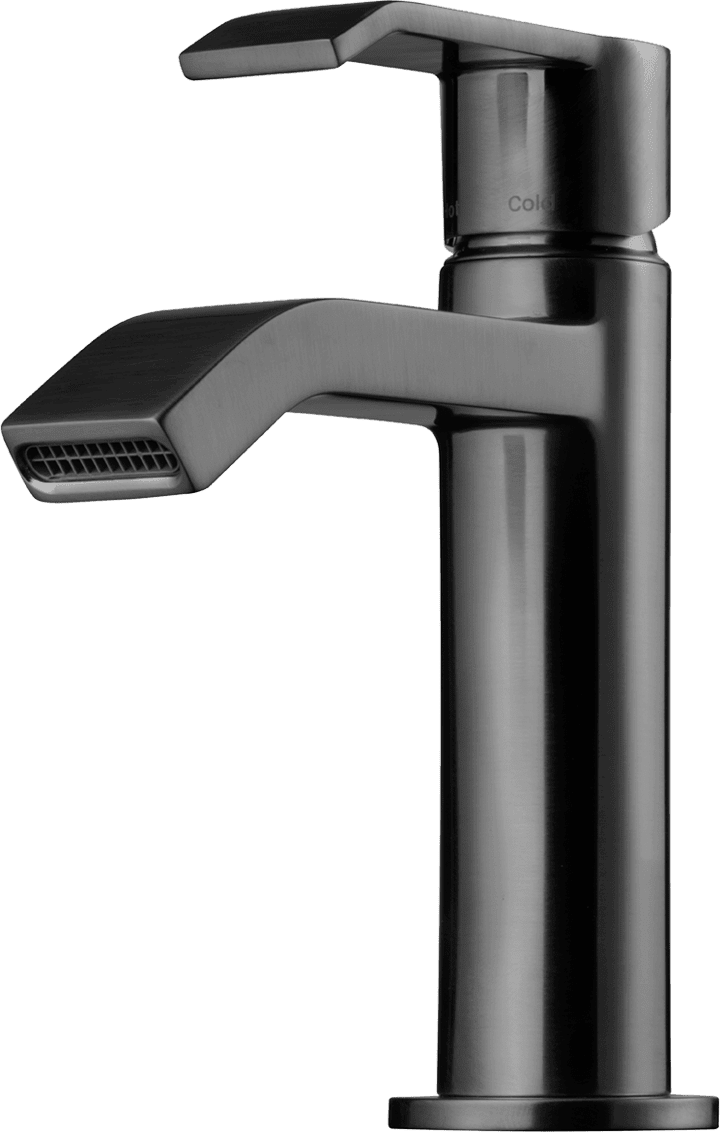 Tapwell Vic071 Brushed Black Chrome Servantbatteri