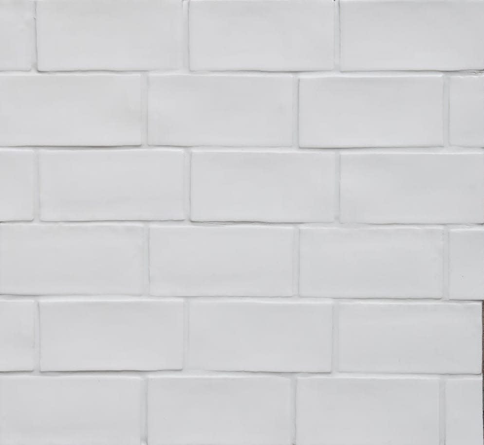 Betonbrick White Matt 7,5x15 veggflis