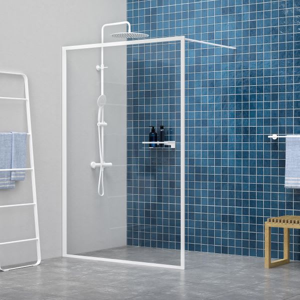 Contour Walk-in A3 120cm hvit matt