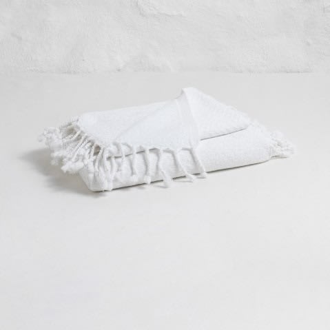 Loom Spa White Badehåndkle