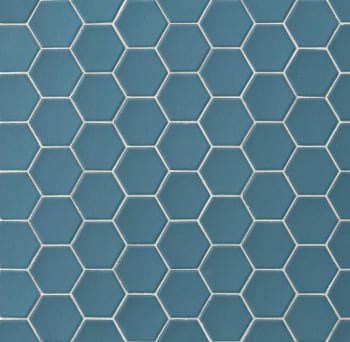 Hexa mosaikkflis Cadet Blue