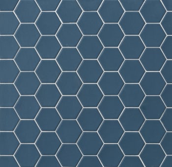 Hexa mosaikkflis Aegean Blue