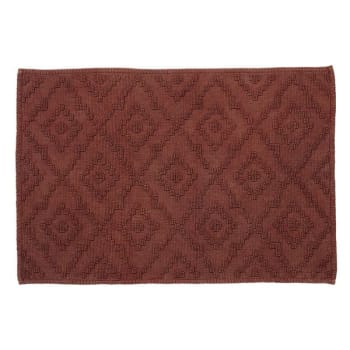 Sealskin Aztec Badematte 60X90 Mørk Rosa