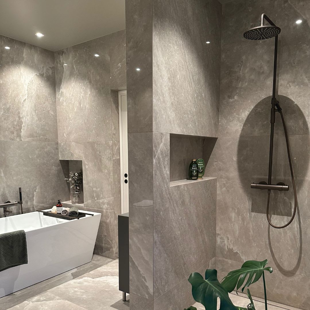 Martine Green Villatindvegen - Rock Salt fliser