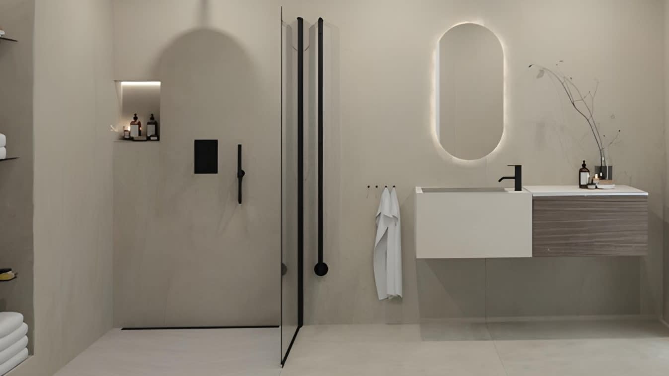 Sansi bærekraftige fliser for et miljøvennlig baderom