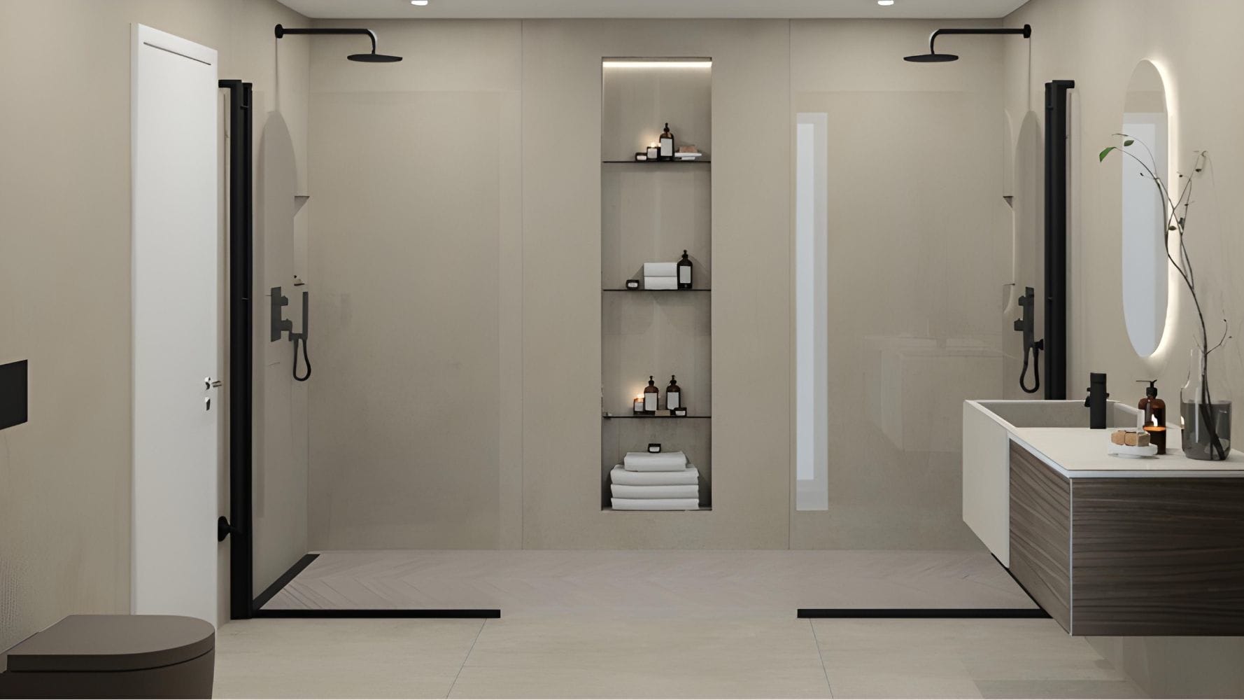 Sensi fliser i baderomspakken til Norfloor