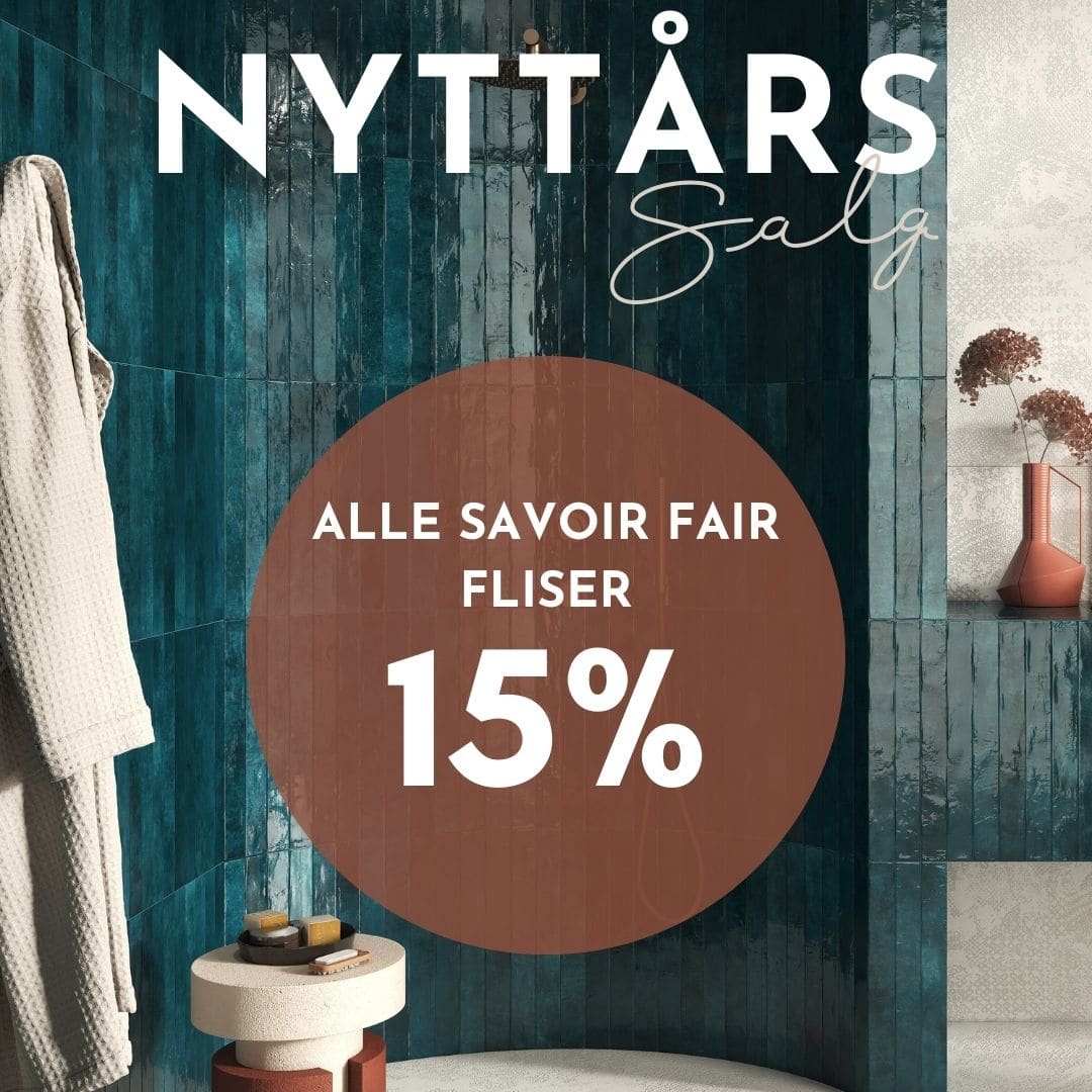 Dekorfliser som veggfliser til baderom og dusj